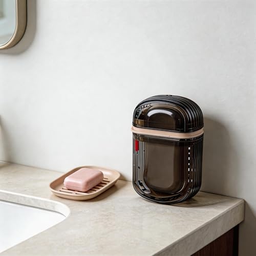 Karebeen Travel Soap Case 2 Pack - Leakproof Coffee Container