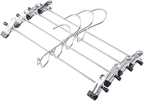 Tosnail 15-Pack Stackable Clothes Hangers - Non-Slip Clips for Space-Saving Closet Organization