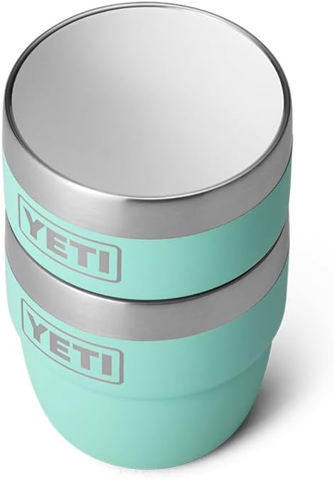 YETI Rambler 4 oz Stackable Espresso Cups - Stainless Steel, Vacuum Insulated, 2 Pack