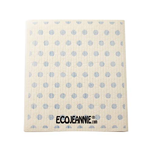 EcoJeannie Eco-Friendly Biodegradable Cleaning Cloths - 4 Pack