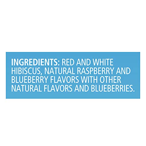 Celestial Seasonings Red, White & Blueberry Cold Brew Iced Tea Bags (18 Count) - Caffeine-Free Patriotic Herbal Tea