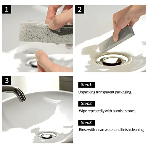 HongWay 10 Pack Pumice Stones for Toilet & Household Cleaning