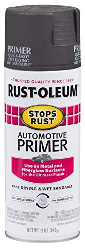 Rust-Oleum Stops Rust Automotive Primer Spray - Flat Dark Gray, 12 oz