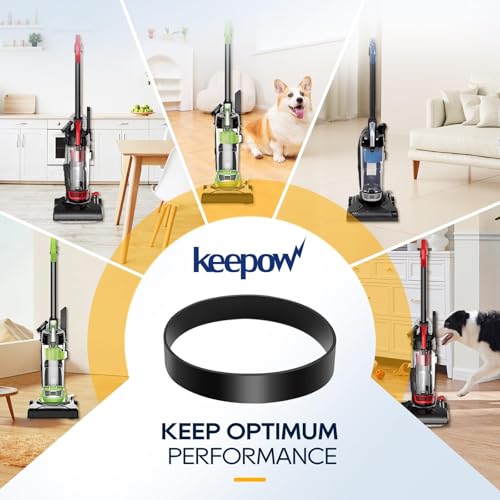 KEEPOW Replacement Vacuum Belts for Eureka NEU100 & NEU102 - 2 Pack