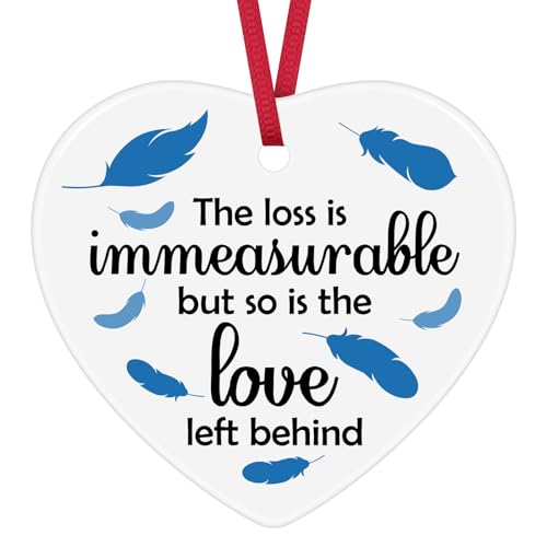 Memorial Ornament Keepsake for Loss of Loved Ones - Sympathy Gift