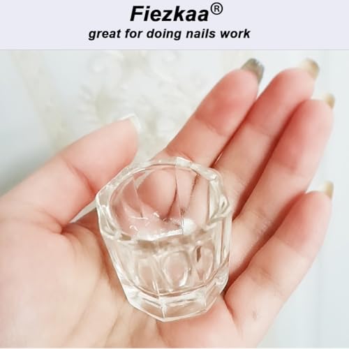 Glass Dappen Dish for Acrylic Nails & Monomer - 2 Pcs
