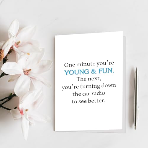 Funny Birthday Card for Men & Women - Hilarious Greeting Card