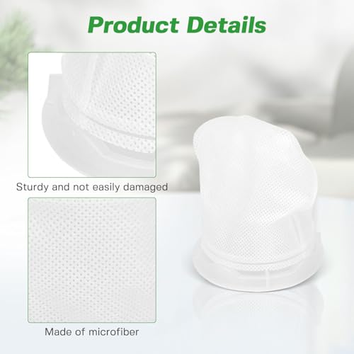 Bissell Featherweight Vacuum Filter Replacement 3204E - 4 Pack