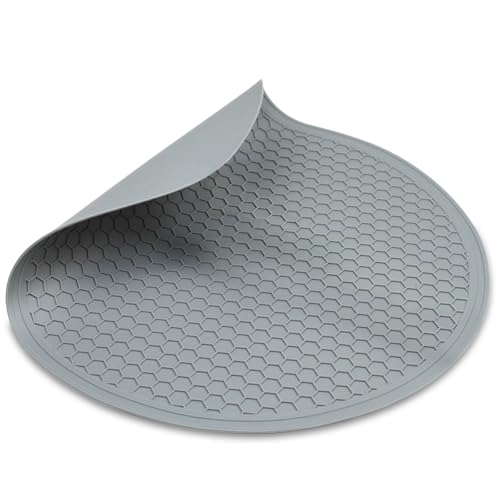 11.7" Silicone Microwave Mat – Heat-Resistant Trivet & Pot Holder