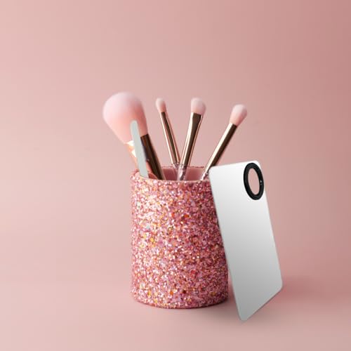 Professional Stainless Steel Makeup Spatula and Foundation Palette Set