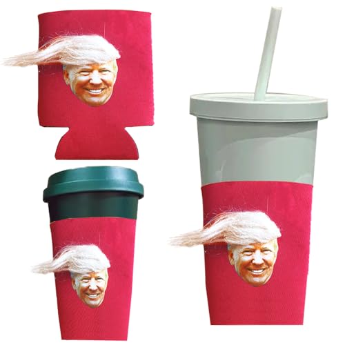 Funny Donald Trump Can Coolers - 2 Pack Insulated Drink Sleeves