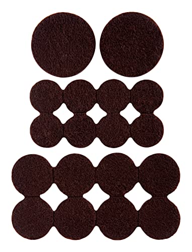 Scotch Felt Floor Protectors - Non-Slip Furniture Pads, 36 Count