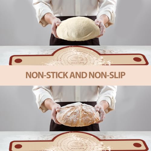 Koolstuffs Silicone Bread Sling for Dutch Oven - 2 Pack Round, Red