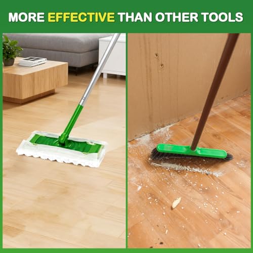 LAUNDRYLUX Heavy Duty Dry Sweeping Cloths for Swiffer Sweeper, 32 Count