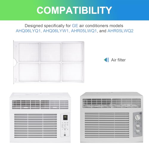 WJ85X21746 GE Air Conditioner Filter Replacement - 12.99x7.48in
