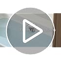 6.1 Inch Bathtub Overflow Drain Cover Plug - 2 Pack Transparent PVC