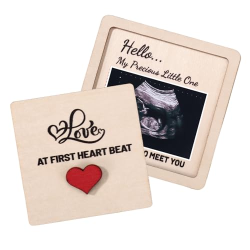 Wooden Pregnancy Announcement Box for Grandparents & Friends