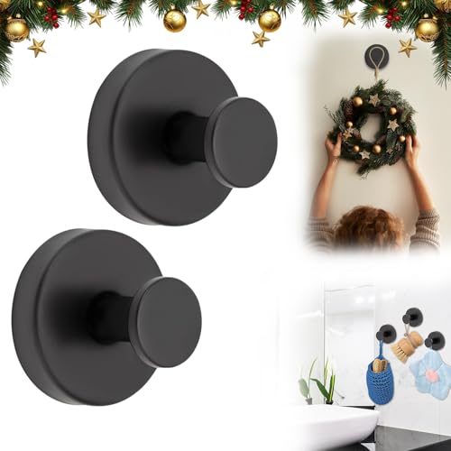 AMAZOPEN Heavy Duty Suction Cup Hooks - Removable Shower Towel Hooks