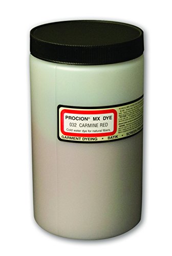 Jacquard Procion MX Dye - Carmine Red - 1 lb Cold Water Fiber Reactive Dye