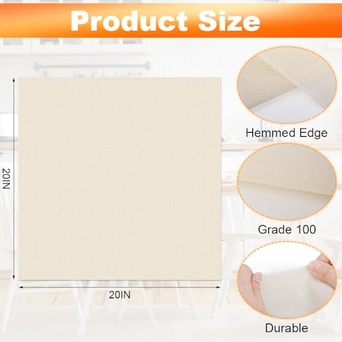 Orlanth Reusable Grade 100 Cheesecloth, 12-Pack Unbleached Cotton Straining Cloth