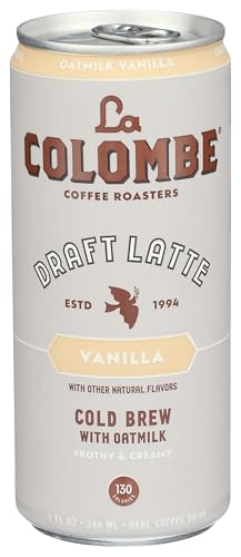 La Colombe Oatmilk Vanilla Coffee Draft Latte - 9 Fl Oz