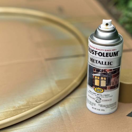 Rust-Oleum Stops Rust Metallic Spray Paint - Warm Gold, 11 Oz