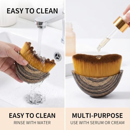 Fiitole Lymphatic Drainage Face Brush for Jawline Sculpting