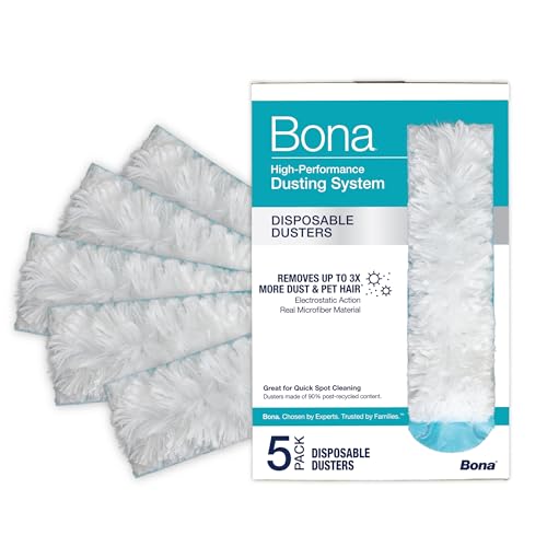 Bona Disposable Duster Refills - 5 Pack for Effective Dusting