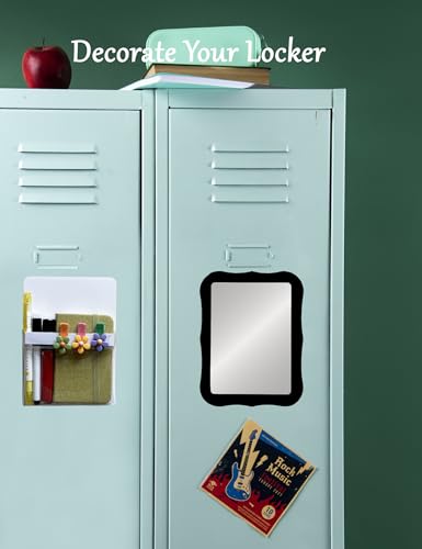 Magnetic Locker Mirror and Organizer Kit - School Supplies