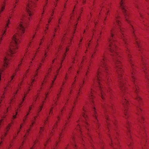 Red Heart Super Saver Yarn - Hot Red, Medium Weight, 364 Yards, Single