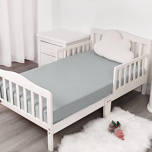 Soft Stretchy Crib Sheets for Boys & Girls - 2 Pack, 52"x28"