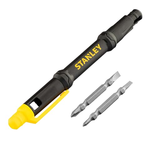 STANLEY 4-in-1 Pocket Screwdriver with Magnetic Bits