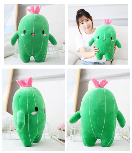 NatureMan Cute Cactus Plush Toy - Soft 7.8-Inch Stuffed Animal