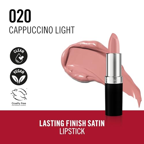 Rimmel Lasting Finish Satin Lipstick - 20 Cappuccino Light