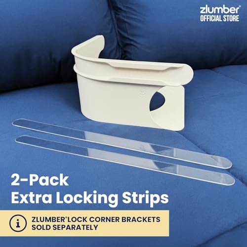 Pack of 2 Replacement Strips for Zlumber Lock Sheet Holders