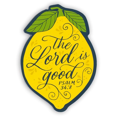 Inspirational Scripture Magnet - The Lord is Good, Psalm 34:8