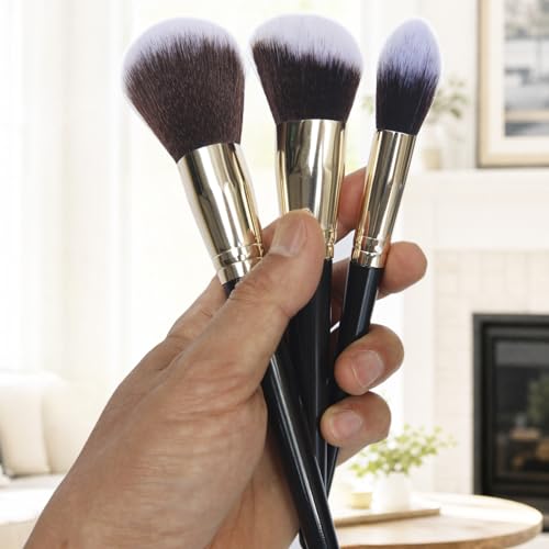 BAIDOON 3 Pack Microfiber Duster Brush Kit for Car & Home Cleaning