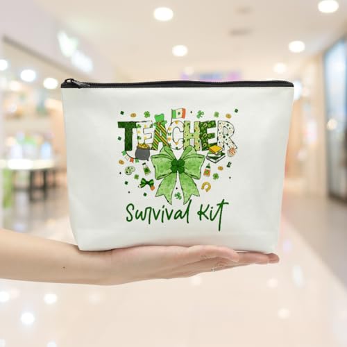 Teacher Makeup Bag - Appreciation Gift Cosmetic Travel Pouch Organizer