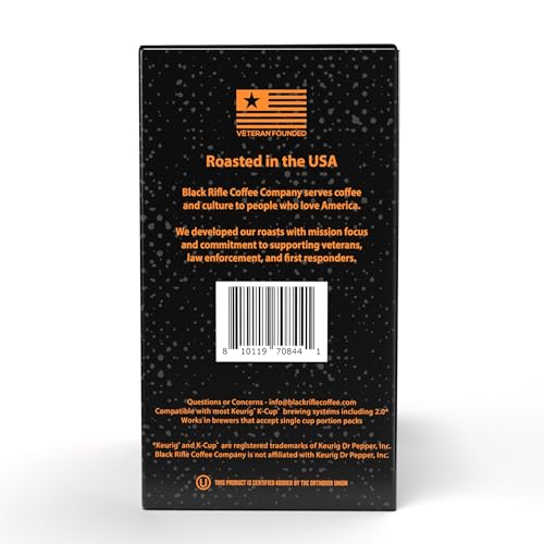 Black Rifle Coffee Pumpkin Spice K Cups - 22 Count Medium Roast Pods