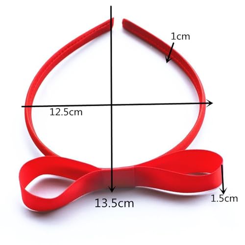 Spenlly 2Pcs Cute Bow Headbands for Women Girls Hair Accessories