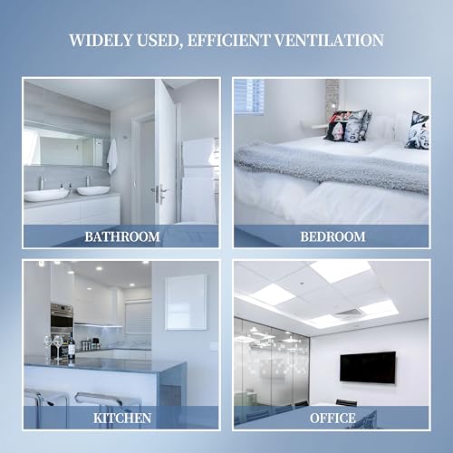 S97011723 Bathroom Exhaust Fan Cover for Broan Models - 9" x 9"