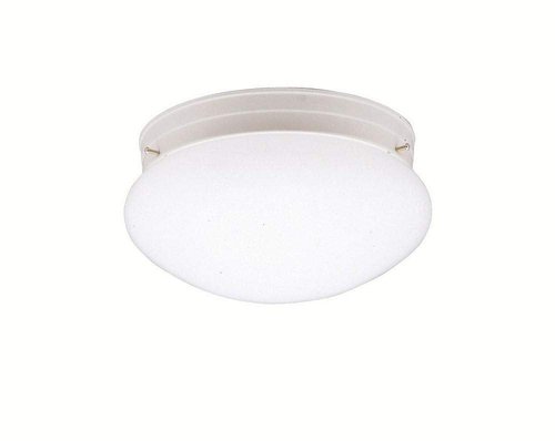 Kichler 208WH Ceiling Space Flush Mount 1-Light, White