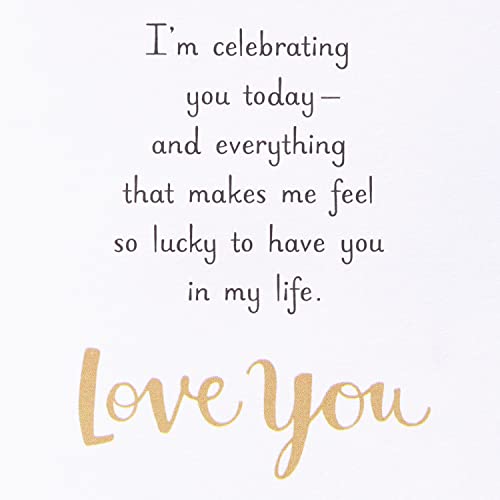 American Greetings Birthday Card for Mom with Gold Foil and Tassels