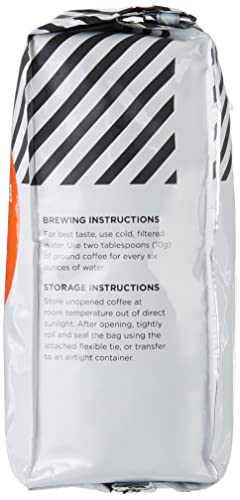 Amazon Fresh Colombia Whole Bean Coffee, Medium Roast, 24 Ounce