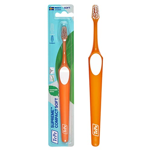 TePe Supreme Compact Soft Toothbrush for Sensitive Teeth