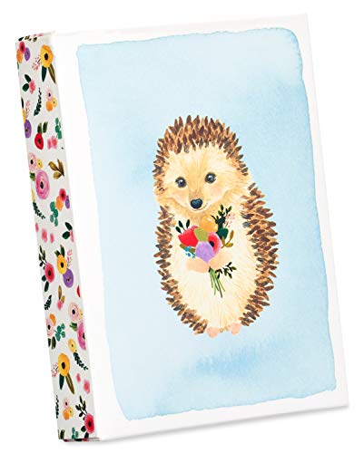 Hedgehog with Flower Blank Cards & Envelopes Set - 14 Count
