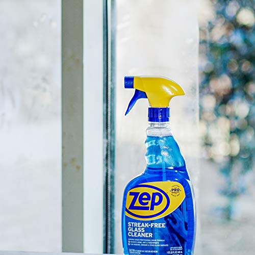 Zep Streak-Free Glass Cleaner 32 oz - Fast-Drying Formula