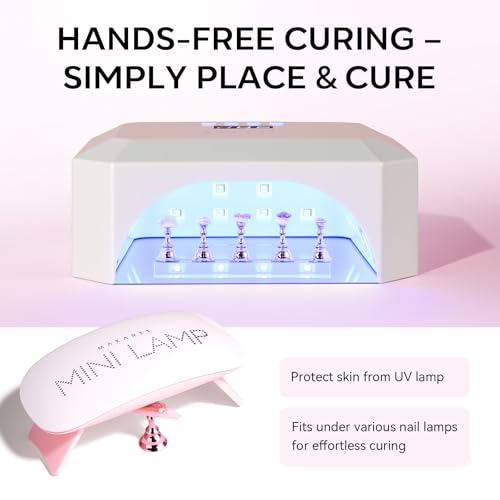 Makartt Magnetic Nail Stand for Press-On Nails & Art Practice