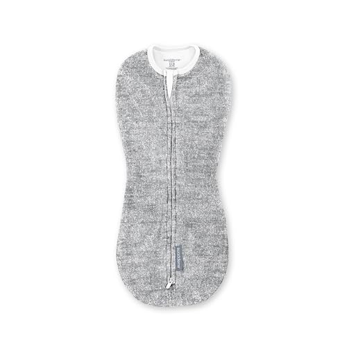 SwaddleMe by Ingenuity Compression Baby Swaddle Pod, Two-Way Zipper for Easy Diaper Changes, Improves Sleep & Calms Startle Reflex, 0-2 Months, 1.0 TOG, 2-Pack - Dino Jam