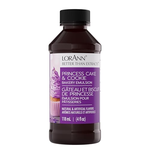 LorAnn Oils Princess Cake & Cookie Emulsion - 4 Fl Oz Flavoring